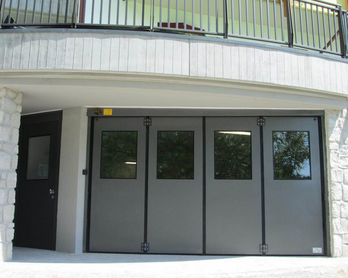 Portoni a libro in acciaio Gazzini-9