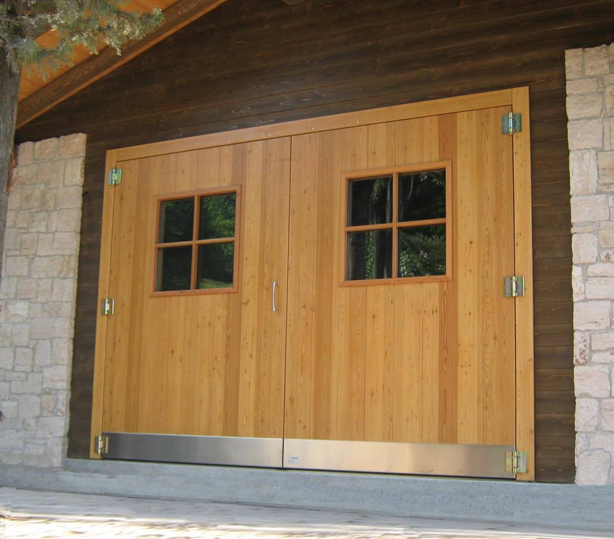 Portoni battenti in legno Gazzini-6