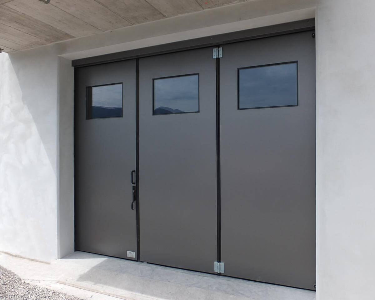 Portoni per garage a libro Gazzini-9