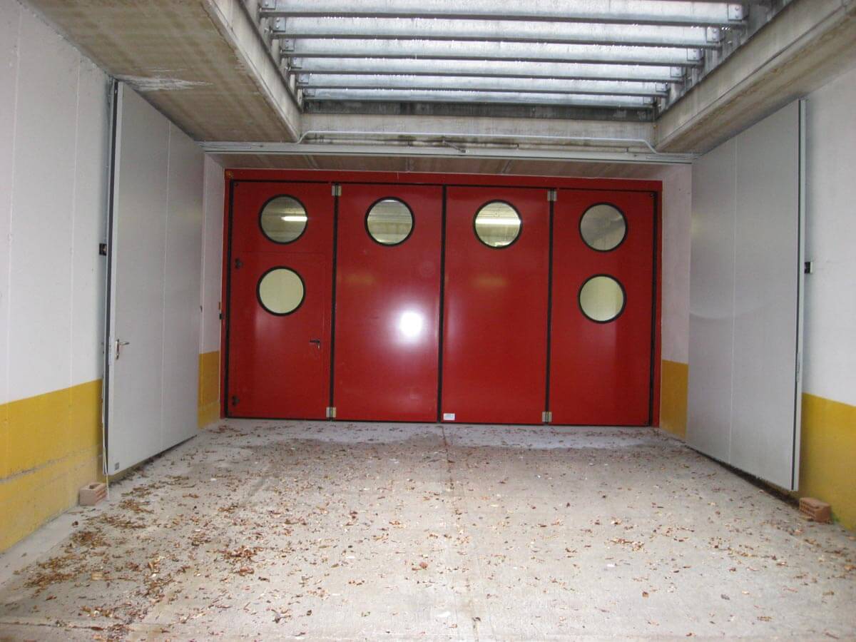 Portoni tagliafuoco in acciaio Gazzini-1